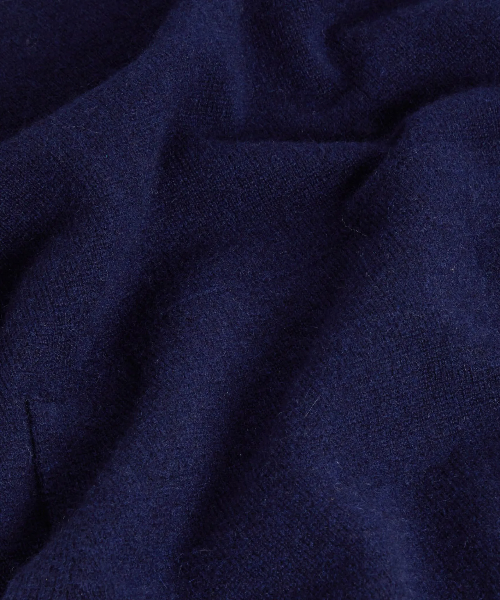 Sale Rodier Pull à capuche en cachemire bleu marine