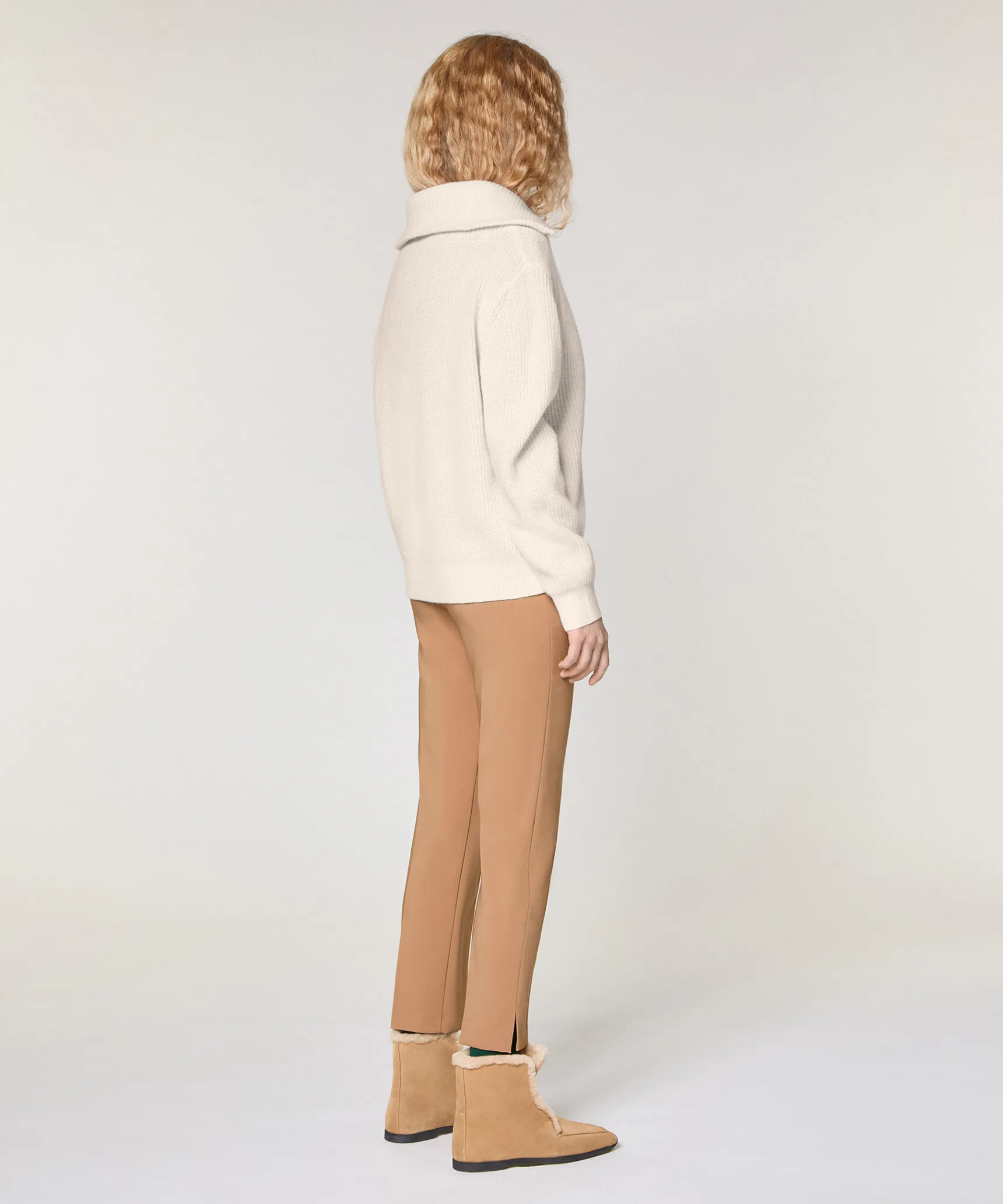 Clearance Rodier Pull camionneur blanc écru