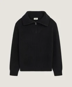 Clearance Rodier Pull camionneur noir