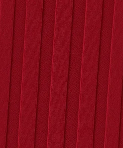 Online Rodier Pull chaussette col polo rouge grenat