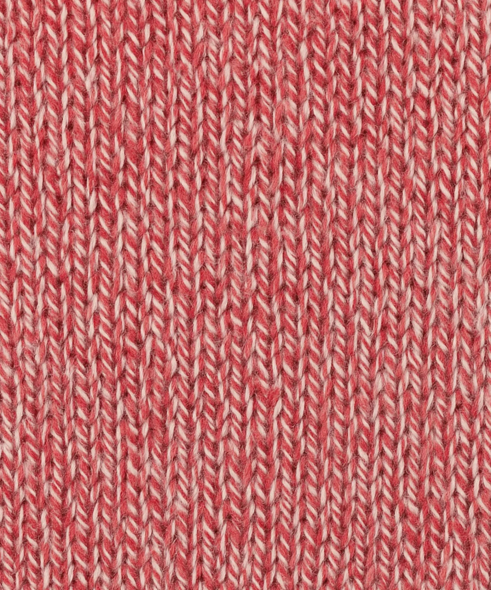 Hot Rodier Pull col cheminé chiné rose