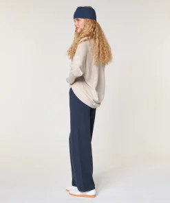 Sale Rodier Pull col montant en laine et cachemire beige