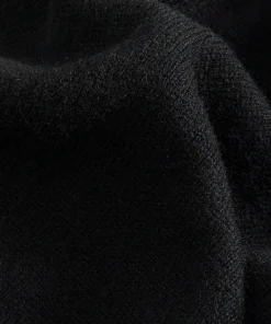 Clearance Rodier Pull col roulé en cachemire noir
