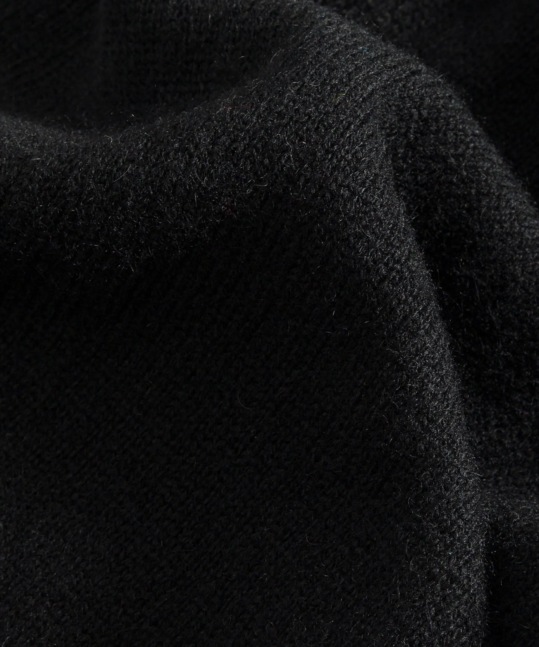 Clearance Rodier Pull col roulé en cachemire noir