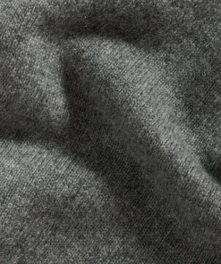Discount Rodier Pull col roulé en cachemire gris moyen