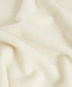 Discount Rodier Pull col roulé en cachemire blanc écru