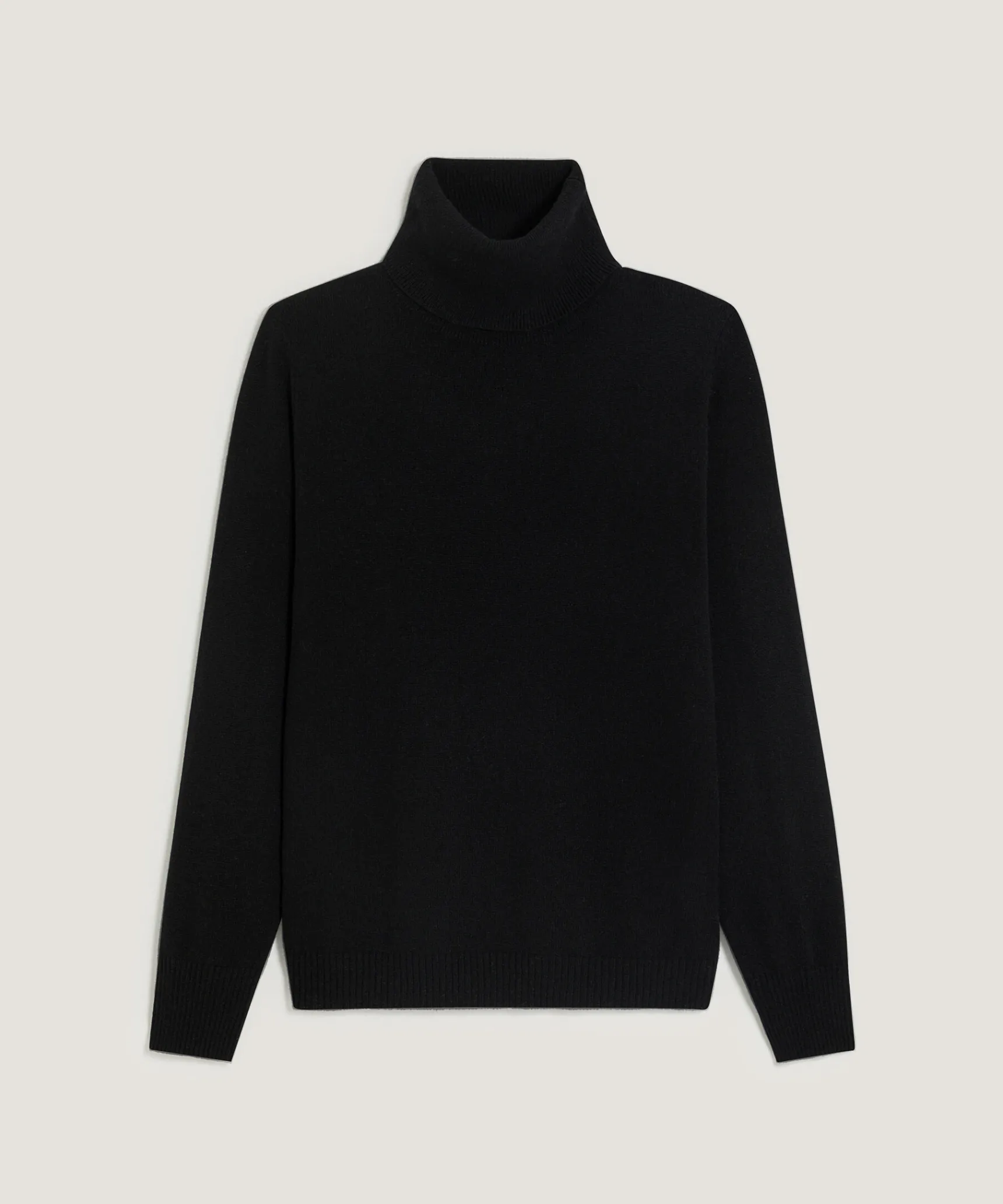 Sale Rodier Pull col roulé en cachemire noir