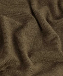 Online Rodier Pull col roulé en laine mérinos marron écorce