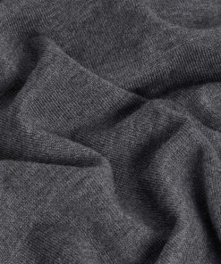 Outlet Rodier Pull col roulé en laine mérinos gris foncé