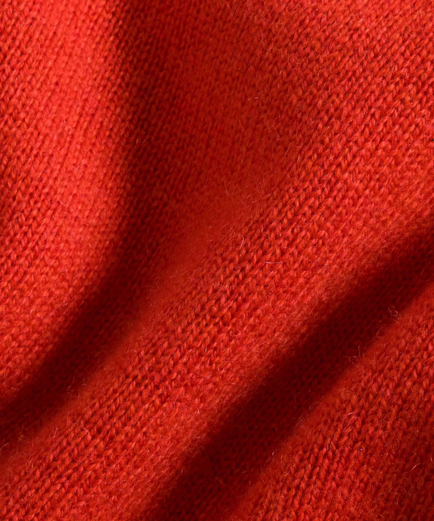 Hot Rodier Pull col V oversize en cachemire orange