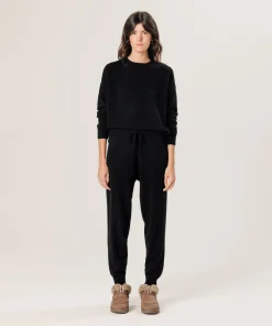 Clearance Rodier Pull large en cachemire noir