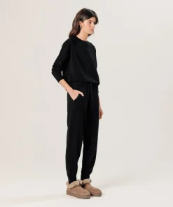 Clearance Rodier Pull large en cachemire noir
