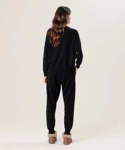 Clearance Rodier Pull large en cachemire noir