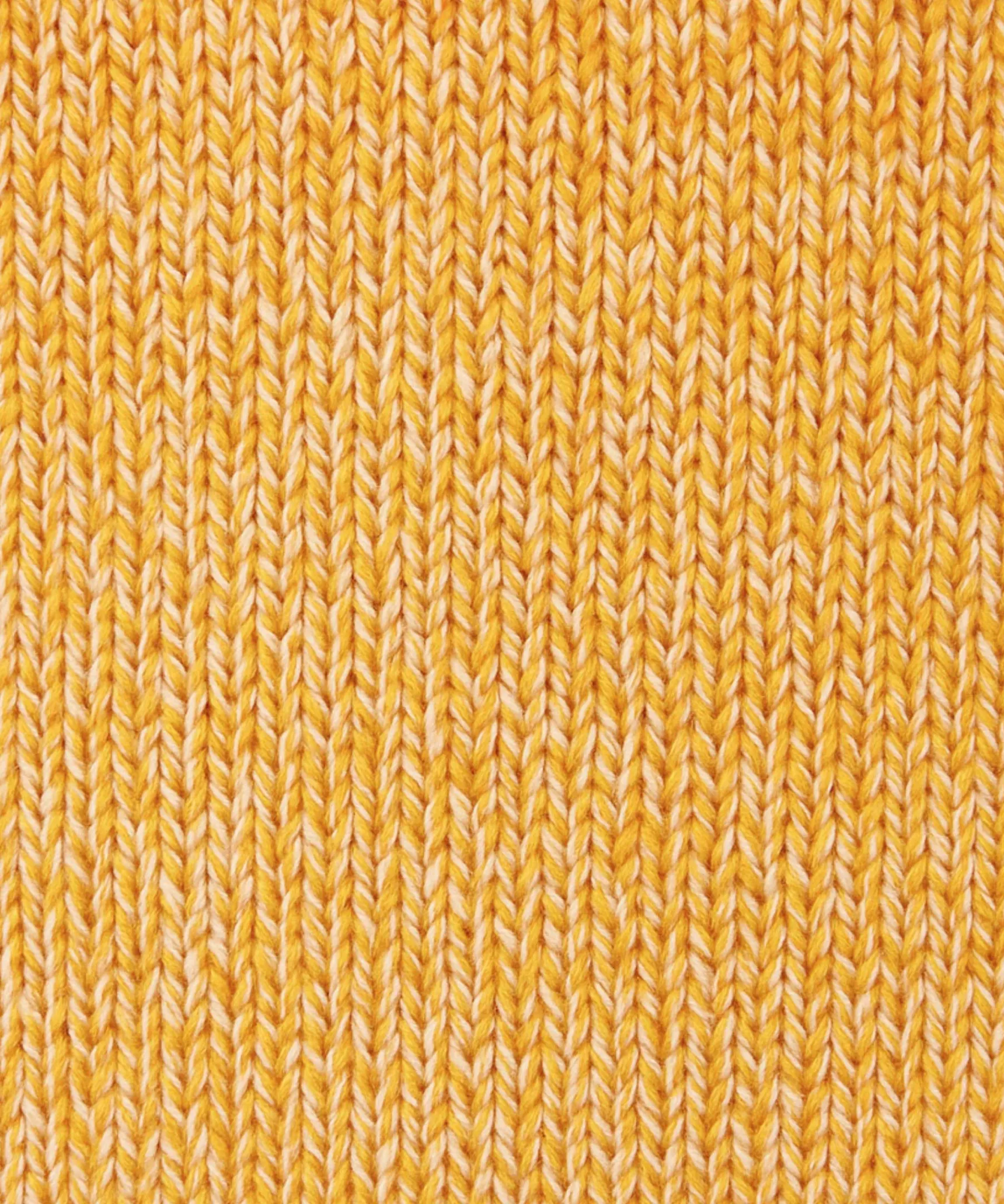 Rodier Pull oversize à capuche chiné jaune