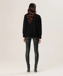 Rodier Pull oversize en cachemire noir