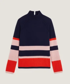 Rodier Pull oversize en cachemire bleu marine