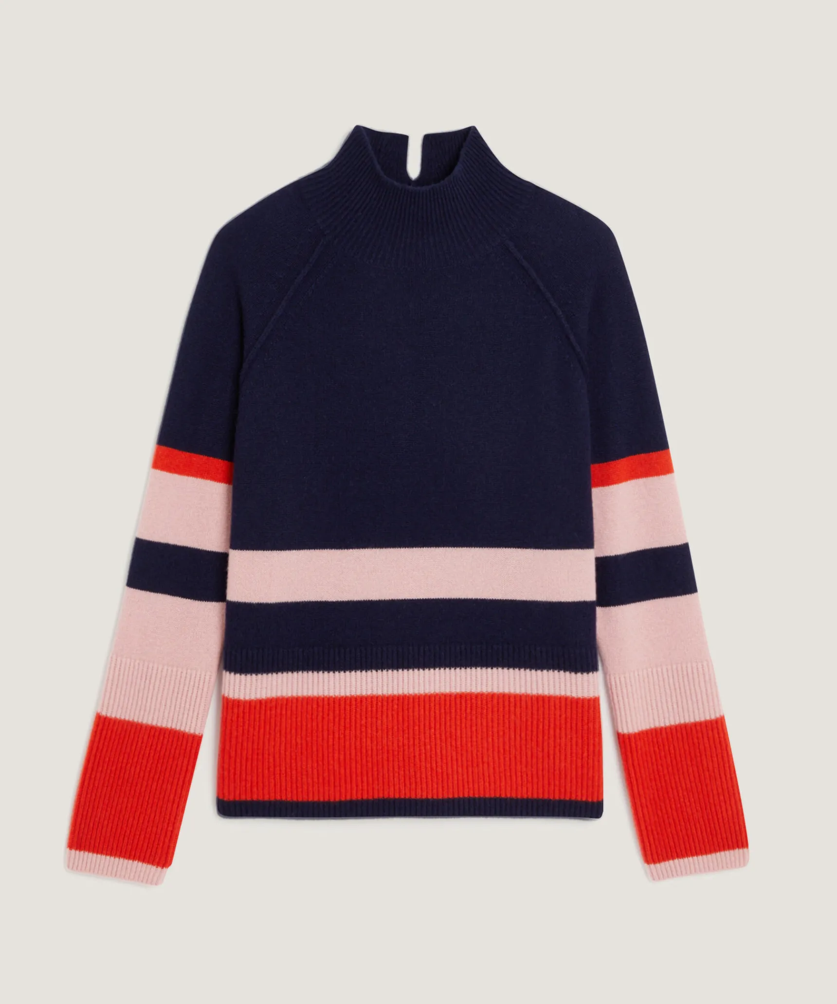 Rodier Pull oversize en cachemire bleu marine