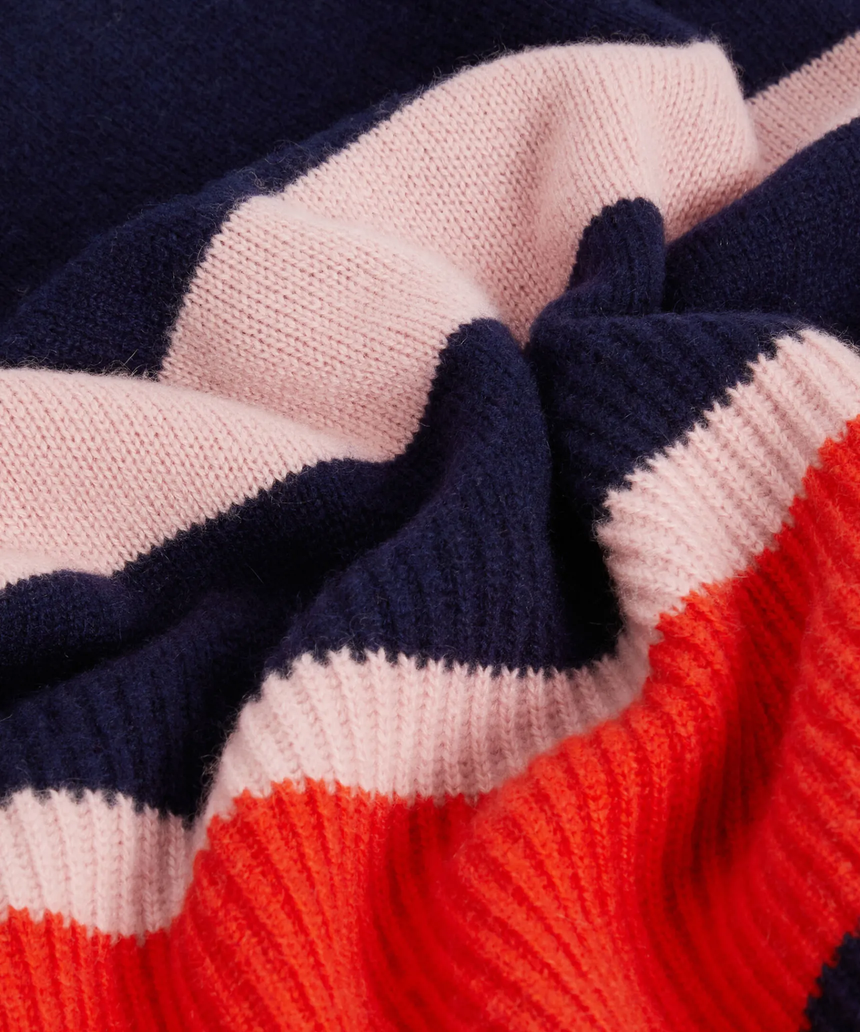 Rodier Pull oversize en cachemire bleu marine