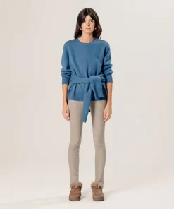 Sale Rodier Pull oversize en cachemire bleu azur