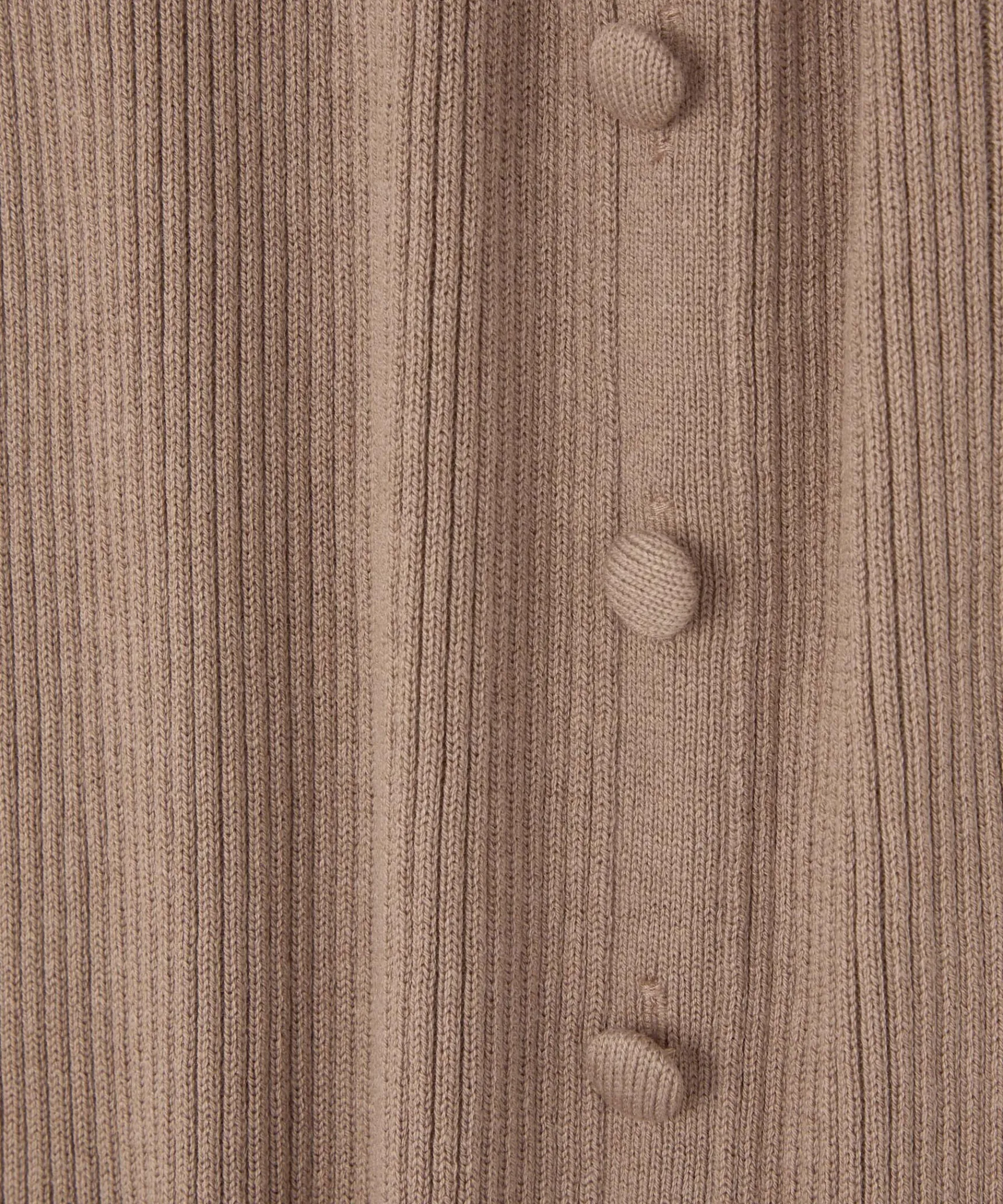 Rodier Robe longue en maille marron moka
