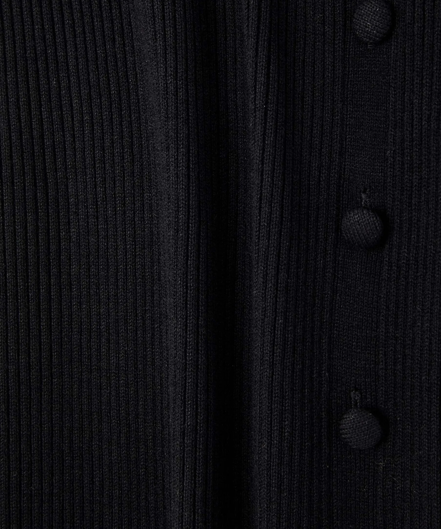 New Rodier Robe longue en maille noir