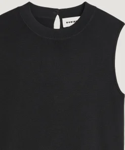 Best Rodier Robe longue évasée noir