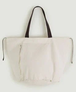 Best Rodier Sac en toile blanc écru