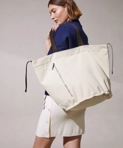 Best Rodier Sac en toile blanc écru