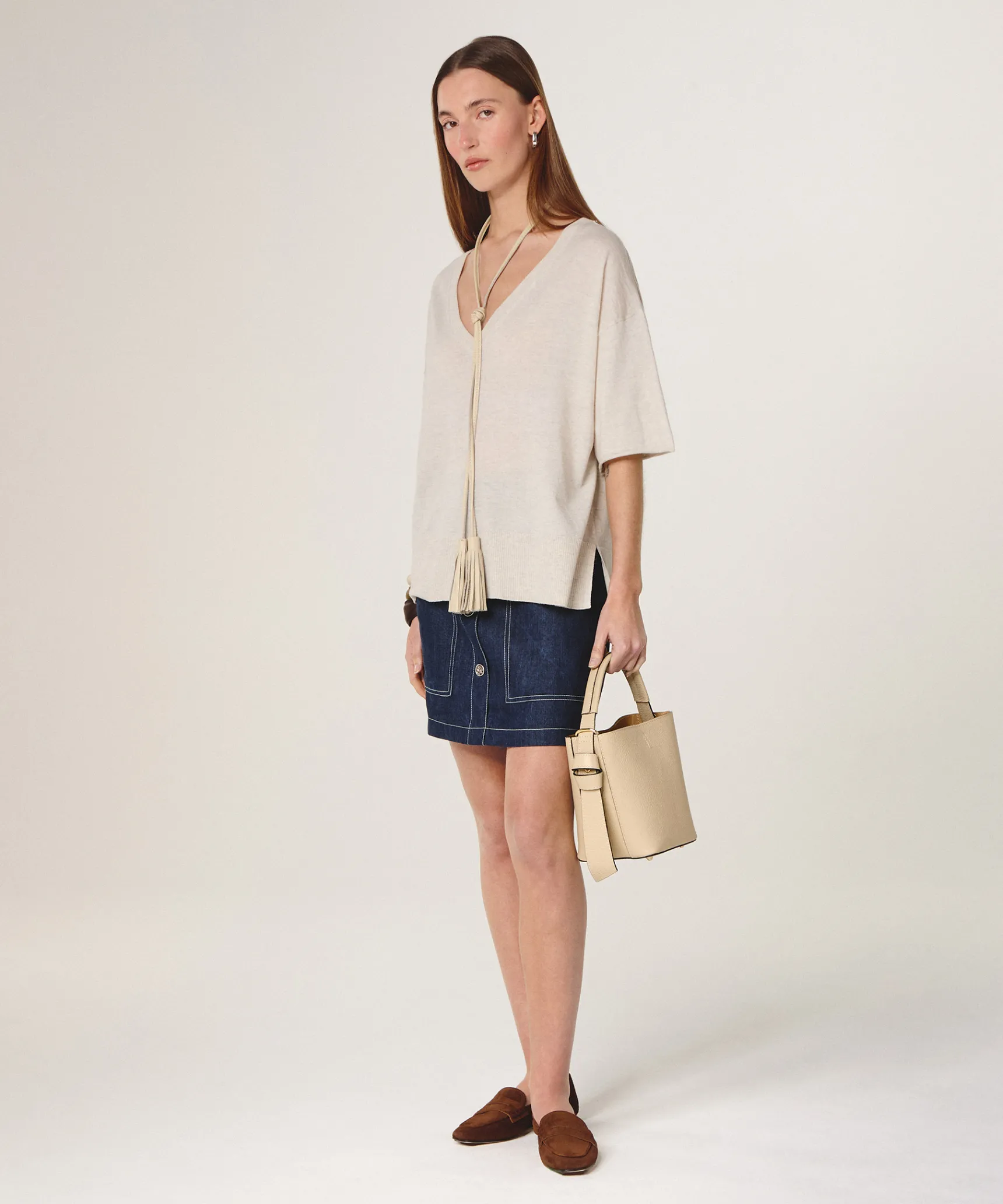 Sale Rodier Sac Valentine beige