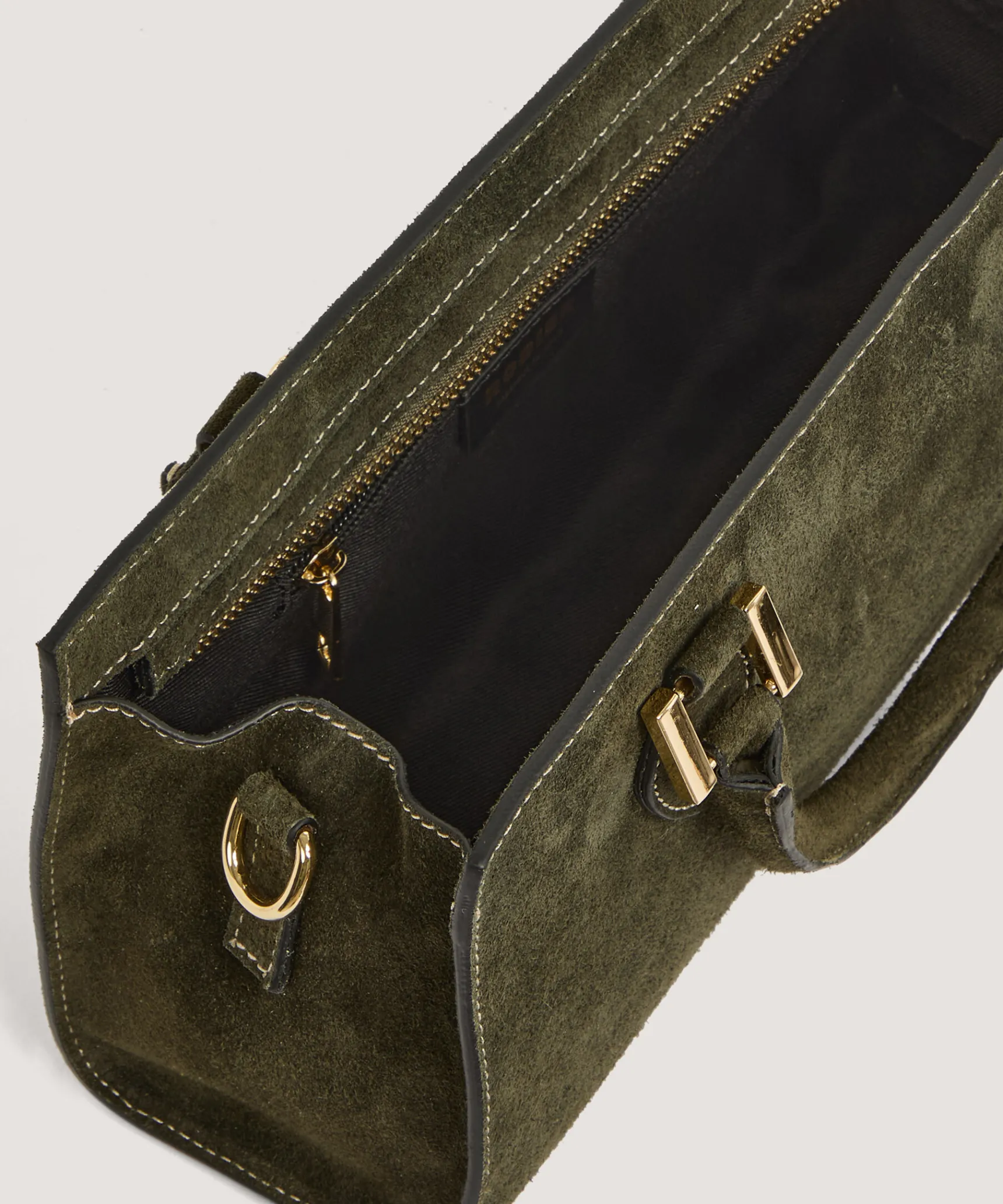 Hot Rodier Sac Violette vert kaki