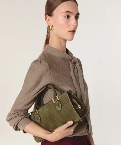Hot Rodier Sac Violette vert kaki