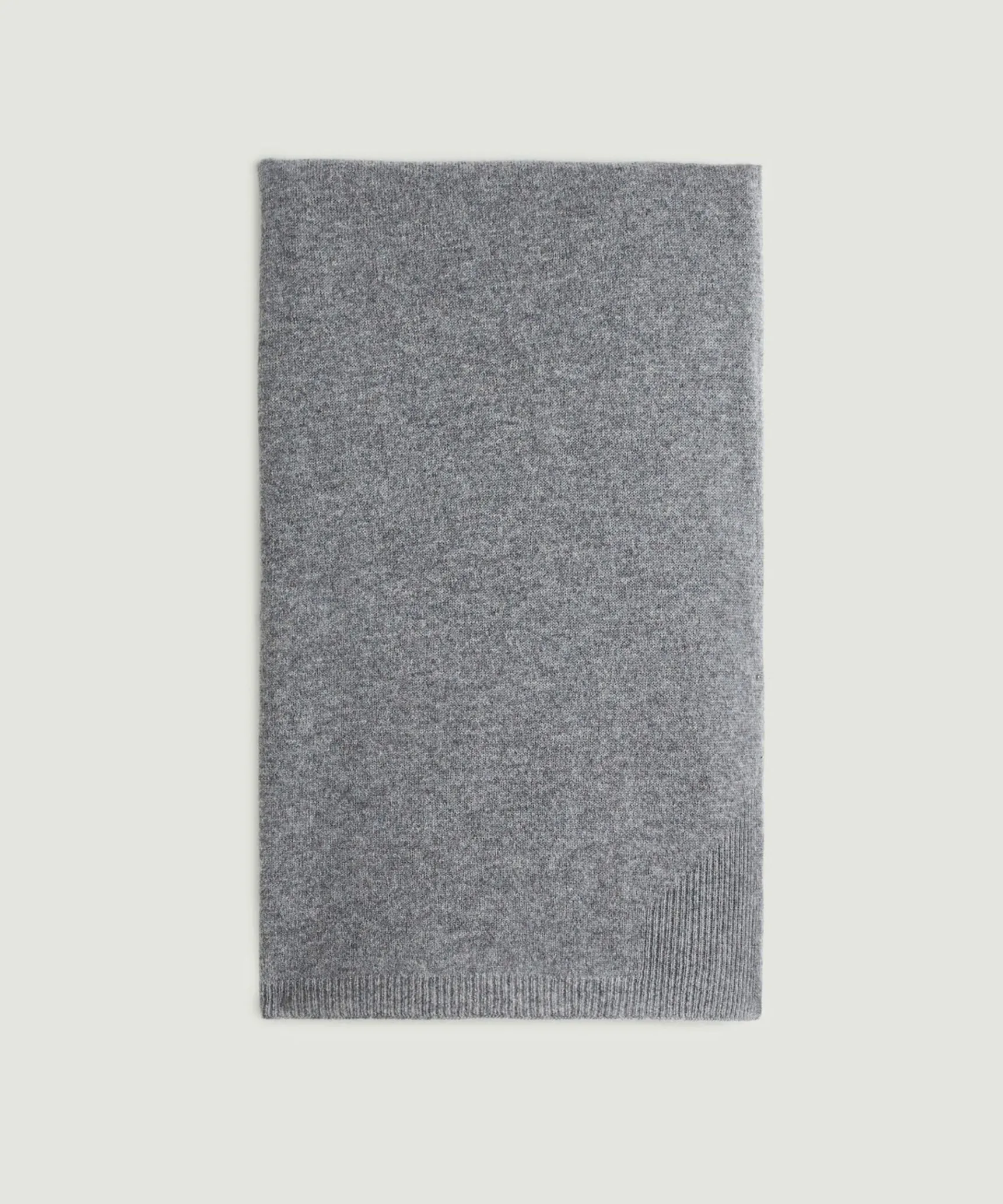 Hot Rodier Étole en cachemire gris moyen