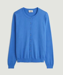 Rodier Twin-set coton bleu horizon