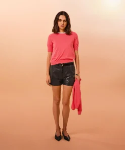 Sale Rodier Twin-set coton orange corail