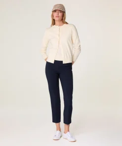 Clearance Rodier Twin-set en coton blanc écru