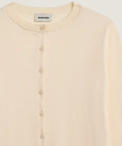 Clearance Rodier Twin-set en coton blanc écru