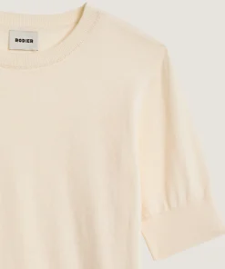 Clearance Rodier Twin-set en coton blanc écru