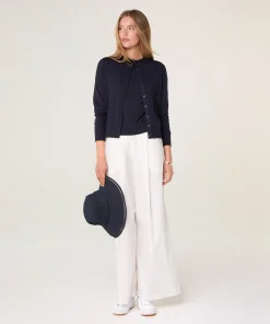 Best Rodier Twin-set en coton bleu marine