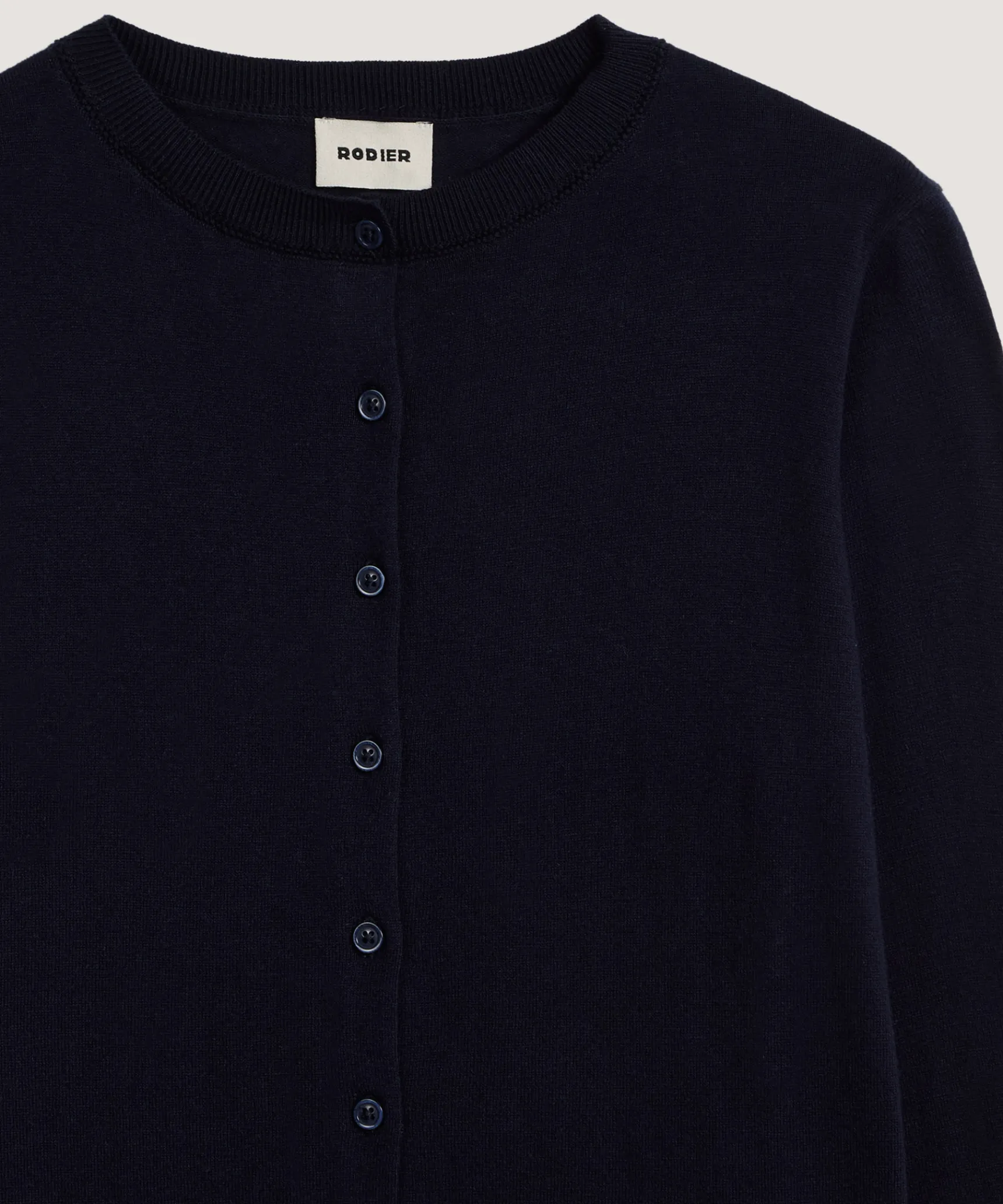 Best Rodier Twin-set en coton bleu marine