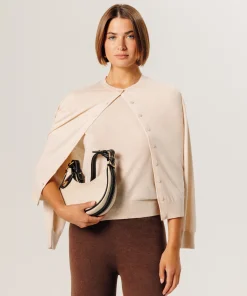Best Rodier Twin-set en maille blanc ecru