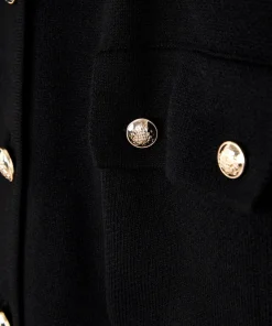 Clearance Rodier Veste courte en maille double face noir