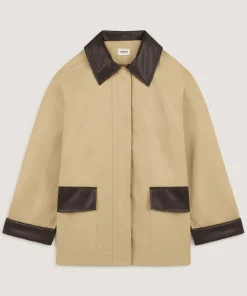 Rodier Veste de chasse beige foncé